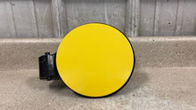 Load image into Gallery viewer, 2010 2015 Camaro SS Original Fuel Gas Door Yellow OEM GM Lid Factory Cap 39K