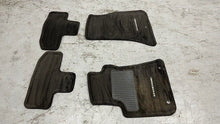 Load image into Gallery viewer, 11 14 Dodge Challenger Front Rear Black Cloth Carpet Floor Mats 4 Mopar LH RH