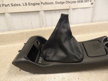 Load image into Gallery viewer, 97 02 Firebird Camaro Factory Center Console Top Shifter Trim Manual Gray Boot