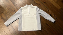 Load image into Gallery viewer, Under Armour Storm Evolution Daytona Hybrid Half Zip Golf Men's Large White Gray
