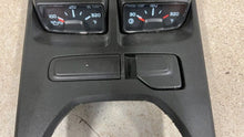 Load image into Gallery viewer, 10 15 Camaro SS Center Console Top Trim Gauges Switches Controls GM OEM Black