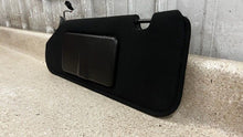 Load image into Gallery viewer, 05 13 Corvette Z06 C6 Driver Sun Visor Left GM Shade Garage Opener Black OEM