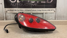 Load image into Gallery viewer, 05 13 C6 Corvette Z06 Passenger Headlight Assembly GM Red 20789696 OEM Right