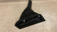 Load image into Gallery viewer, 2013 C6 Corvette 60th Anniversary Suede Blue Stitching Emergency Brake Boot 3K