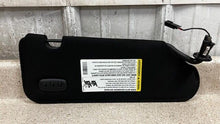 Load image into Gallery viewer, 05 13 Corvette Z06 C6 Driver Sun Visor Left GM Shade Garage Opener Black OEM