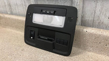 Load image into Gallery viewer, 10 15 Camaro SS Center Upper Overhead Console GM Black Roof Sunroof Switches