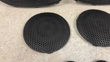 Load image into Gallery viewer, 98 02 Pontiac Firebird Trans AM WS6 Factory Speaker Covers Trim Black OEM Set 8