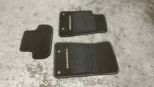 Load image into Gallery viewer, 12 15 Chevrolet Camaro SS Front Rear Left Right Floor Mats GM Black Cloth