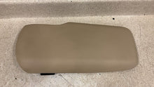 Load image into Gallery viewer, 05 13 Chevrolet C6 Corvette Z06 Center Console Lid Armrest Tan Leather GM 55K