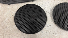 Load image into Gallery viewer, 98 02 Pontiac Firebird Trans AM WS6 Factory Speaker Covers Trim Black OEM Set 8