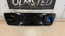 Load image into Gallery viewer, 05 06 Pontiac GTO Rear Trunk License Plate Panel Decklid Black GM 92170552 OEM