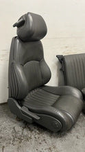 Load image into Gallery viewer, 1996 1997 Pontiac Firebird WS6 Front Rear Set Seats Leather Graphite Gray OEM