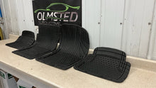Load image into Gallery viewer, Weather Tech AVM Heavy Duty Floor Mats Set Front Rear Black Rubber 11AVMBC0S2