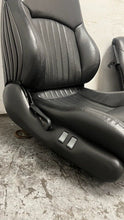 Load image into Gallery viewer, 98 02 Pontiac Firebird Trans AM Front Rear Set Power Seats Leather Black OEM 53K
