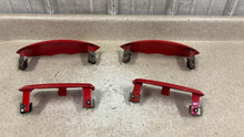 Load image into Gallery viewer, 1997 2004 Chevrolet C5 Corvette Front Rear MGP Brake Caliper Covers Red Set 4
