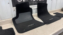 Load image into Gallery viewer, 15 20 Dodge Challenger SRT Front Rear Black Hellcat Floor Mats Mopar LH RH Set