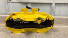 Load image into Gallery viewer, 15 19 Corvette C7 Z06 Front Driver 6 Piston Brake Caliper Yellow Brembo 23242497
