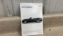Load image into Gallery viewer, 2013 Chevrolet Camaro Owners Manual Booklet Guide Warranty Information