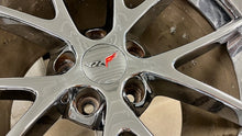Load image into Gallery viewer, 05 13 Corvette C6 Z06 Speedline Rear 19'' Chrome Wheel GM 9596791 19X12 Rim