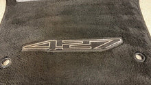 Load image into Gallery viewer, 08 13 Corvette C6 427 Floor Mats Black Front Driver Passenger RH LH Logo Pair
