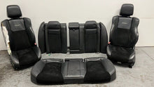 Load image into Gallery viewer, 11 14 Dodge Charger SRT Seats Front Rear Black Leather Suede Power Heated OEM
