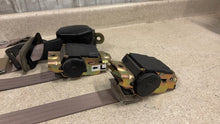 Load image into Gallery viewer, 93 02 Firebird Camaro Driver Passenger Front Rear Seat Belt Set Tan OEM GM 51K