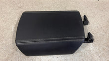 Load image into Gallery viewer, 10 15 Camaro SS Factory Center Console Lid Arm Rest GM Black Leather 43K