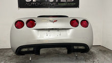 Load image into Gallery viewer, 05 13 Corvette C6 Z06 Rear Bumper Cover Assembly Lights Silver GM Tail Light 5K