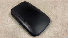 Load image into Gallery viewer, 14 17 Chevrolet SS Factory Center Console Lid Black Armrest OEM GM Red Stitching