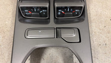 Load image into Gallery viewer, 10 15 Camaro SS Center Console Top Trim Gauges Switches Controls GM 53K Auto