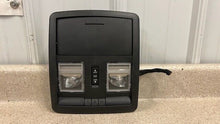 Load image into Gallery viewer, 08 14 Dodge Challenger Overhead Roof Console Black Garage Opener Homelink Lights