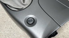 Load image into Gallery viewer, 05 13 C6 Corvette Gray Center Console Radio Trim Switches GM OEM Surround Boot