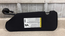 Load image into Gallery viewer, 05 13 Corvette Z06 C6 Passenger Sun Visor GM Shade Right RH Black OEM 55K