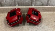 Load image into Gallery viewer, 06 13 Chevrolet Corvette C6 Z06 Rear Brake Calipers 4 Piston Set Red Brakes 63K
