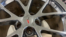 Load image into Gallery viewer, 05 13 Corvette C6 Z06 Speedline Rear 19'' Chrome Wheel GM 9596791 19X12 Rim