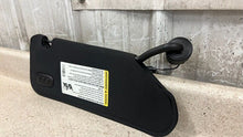 Load image into Gallery viewer, 05 13 Corvette Z06 C6 Driver Sun Visor Left GM Shade Garage Opener Black OEM