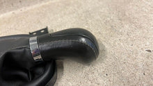 Load image into Gallery viewer, 12 15 Chevrolet Camaro SS Leather Shifter Shift Boot 6 Speed Manual Black OEM