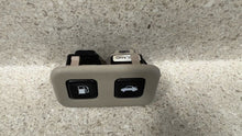 Load image into Gallery viewer, 05 13 Corvette C6 Fuel Door Trunk Switch Release Buttons Tan OEM GM Factory