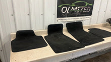 Load image into Gallery viewer, 2004 2005 2006 Pontiac GTO Factory Black Front Rear Floor Mats Carpet Right Left