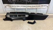 Load image into Gallery viewer, 10 15 Chevrolet Camaro SS Black Leather Dash Trim 2 Pieces GM Factory 22880754