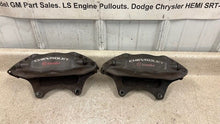 Load image into Gallery viewer, 2010 2015 Camaro SS Front Driver Passenger Brembo Brake Calipers Pair OEM 75K