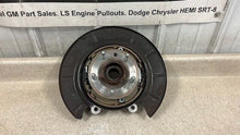 Load image into Gallery viewer, 10 15 Camaro SS LH Driver Side Rear Spindle Assembly GM Knuckle Hub Left LH 58K