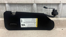 Load image into Gallery viewer, 05 13 Corvette Z06 C6 Driver Sun Visor Left GM Shade Garage Opener Black OEM 54K
