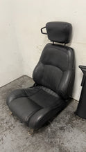 Load image into Gallery viewer, 98 02 Pontiac Firebird Trans AM WS6 Front Rear Set Seats Leather Black OEM GM