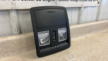 Load image into Gallery viewer, 15 17 Dodge Challenger Overhead Sun Roof Console Black Garage Opener Homelink