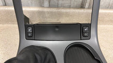 Load image into Gallery viewer, 05 13 C6 Corvette Gray Center Console Radio Trim Switches GM OEM Surround Boot