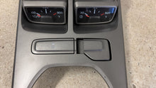 Load image into Gallery viewer, 10 15 Camaro SS Center Console Top Trim Gauges Switches Controls GM 43K Auto
