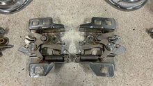 Load image into Gallery viewer, 05 13 Chevrolet Corvette C6 Chrome Hood Hinges Latches Hardware Pair Z06