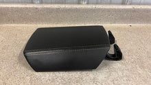 Load image into Gallery viewer, 2010 2015 Camaro SS Center Console Lid Arm Rest OEM GM Leather Black Factory