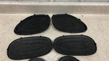 Load image into Gallery viewer, 98 02 Pontiac Firebird Trans AM WS6 Factory Speaker Covers Trim Black OEM Set 8